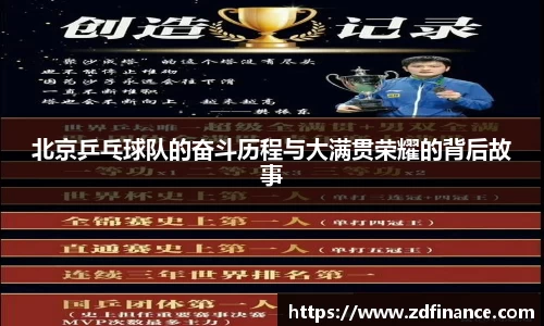 北京乒乓球队的奋斗历程与大满贯荣耀的背后故事
